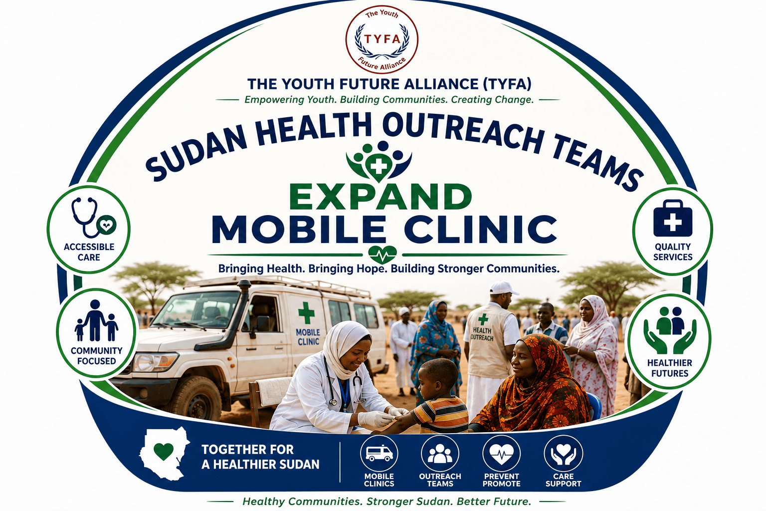 Sudan Health Outreach Teams Expand Mobile Clinics for Young Families